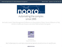 Tablet Screenshot of nooro.com
